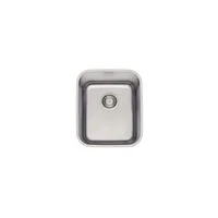 Cuba de Embutir Tramontina Dora 34 BL R6 em Aço Inox Escovado com Válvula 34x40 cm