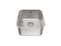Cuba de Embutir Tramontina Dora 34 BL R6 em Aço Inox Escovado com Válvula e escape 34x40 cm