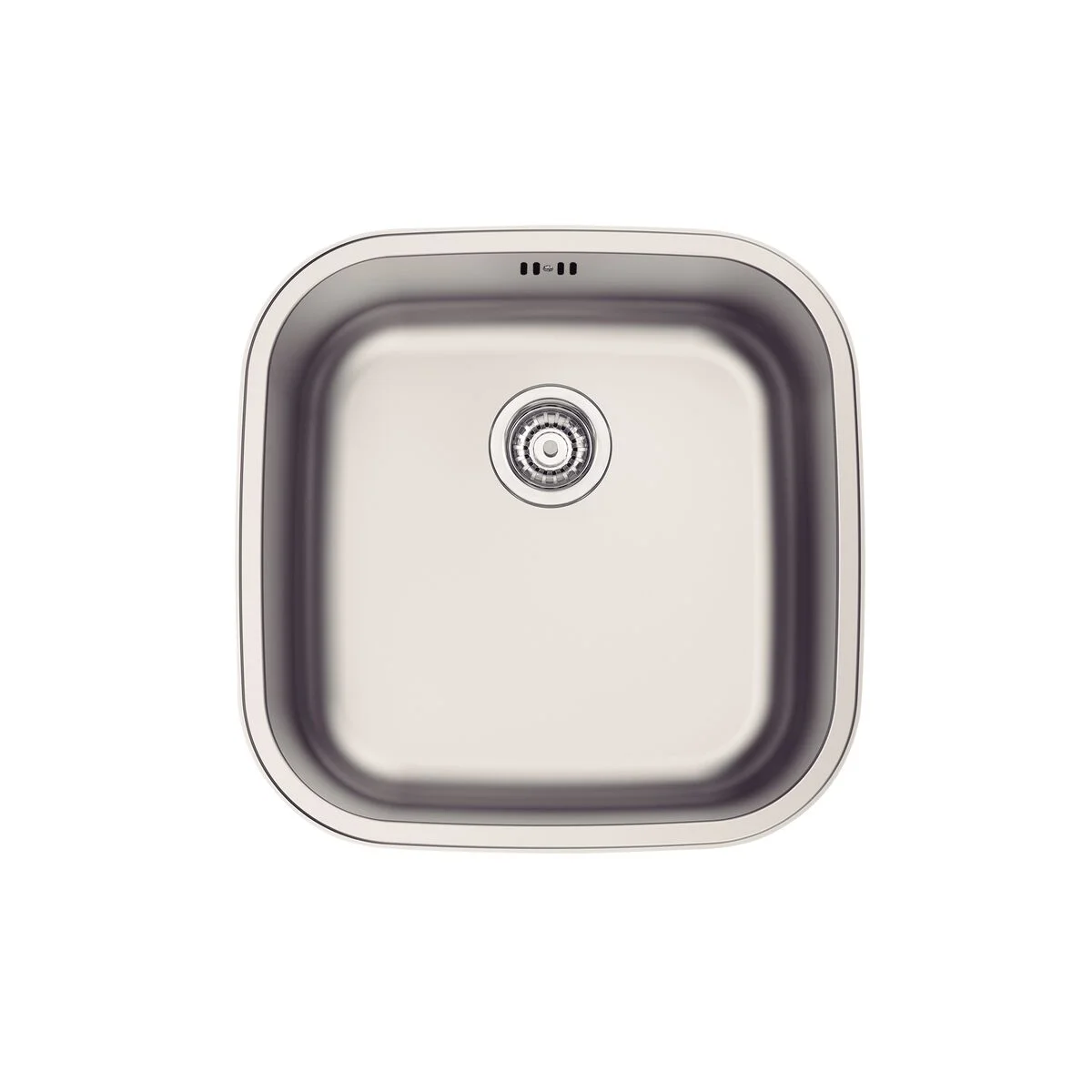 Cuba de Embutir ou Sobrepor Tramontina Aria Maxi 40 BS em Aço Inox Escovado 40x40 cm