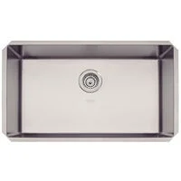 Cuba de embutir Tramontina Design Collection Quadrum Undermount em Aço Inox com Acabamento Acetinado 70 U 70x40 cm