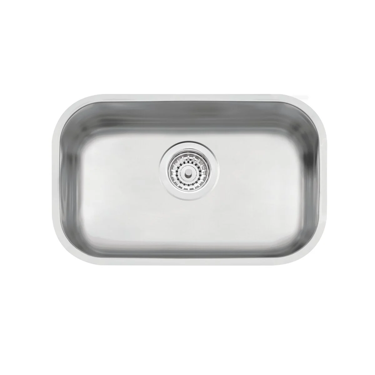 Cuba de embutir Tramontina Lavínia 47 BL em Aço Inox Escovado 47x30 cm
