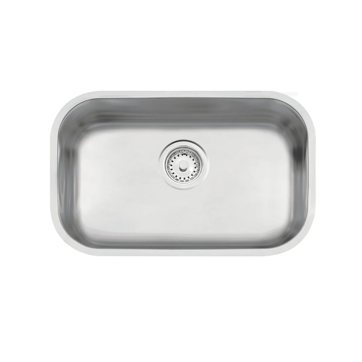 Cuba de embutir Tramontina Lavínia 47 BL em aço inox escovado 47x30 cm
