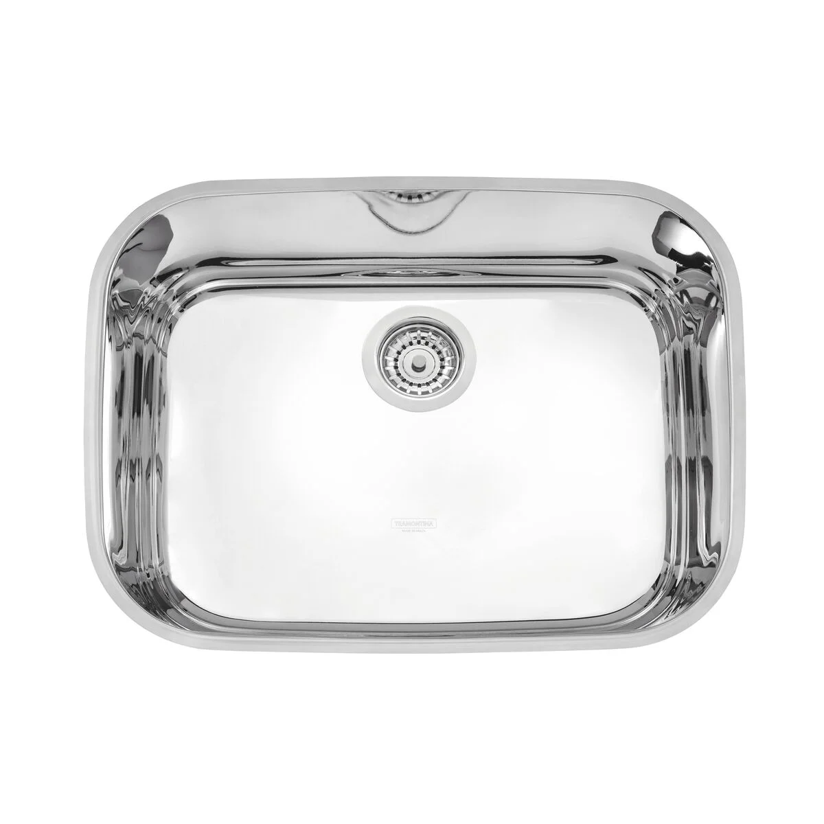 Cuba de embutir Tramontina Lavínia 48 BL em Aço Inox Alto Brilho 48x34 cm