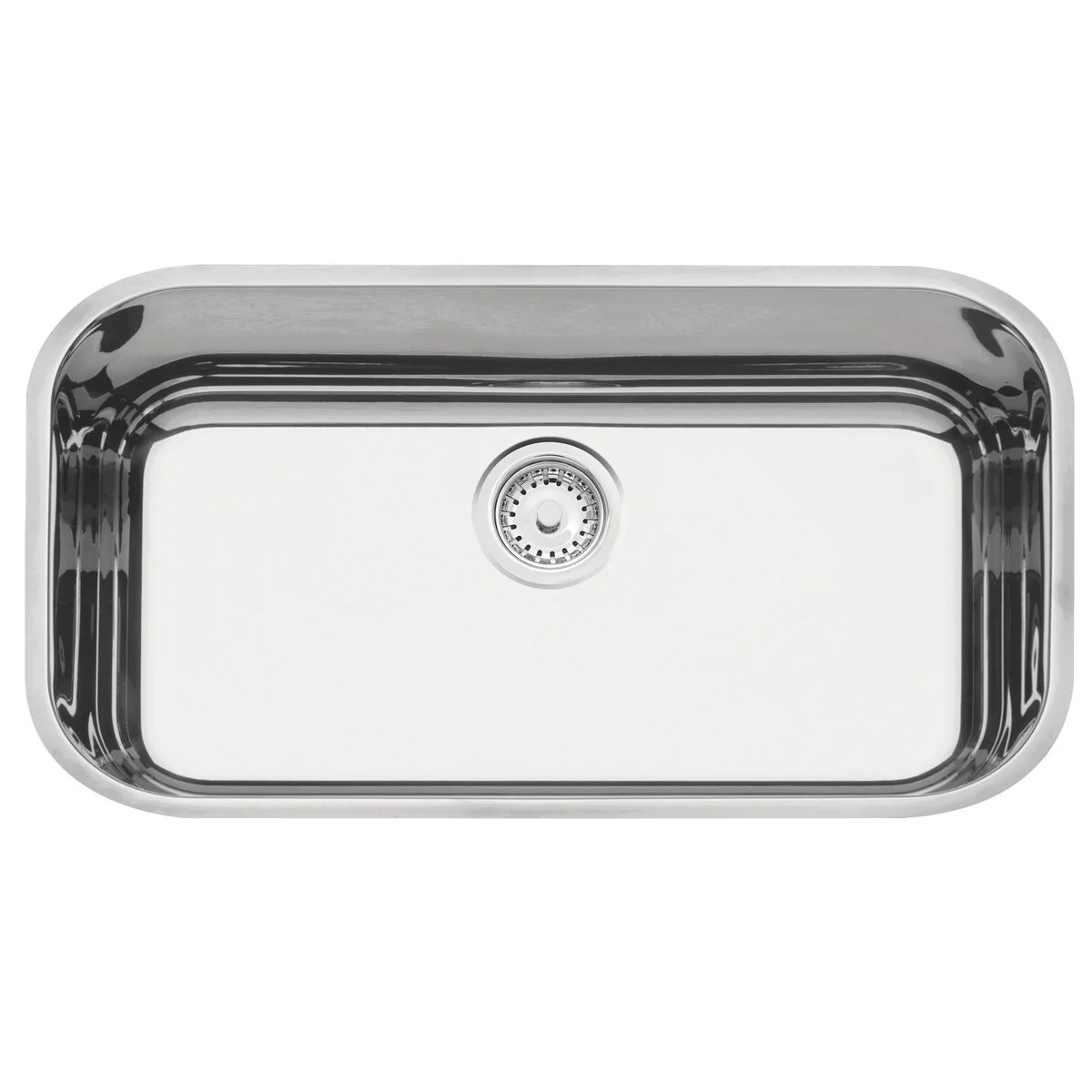 Cuba de embutir Tramontina Lavínia 56 BL em Aço Inox Polido 56x34 cm
