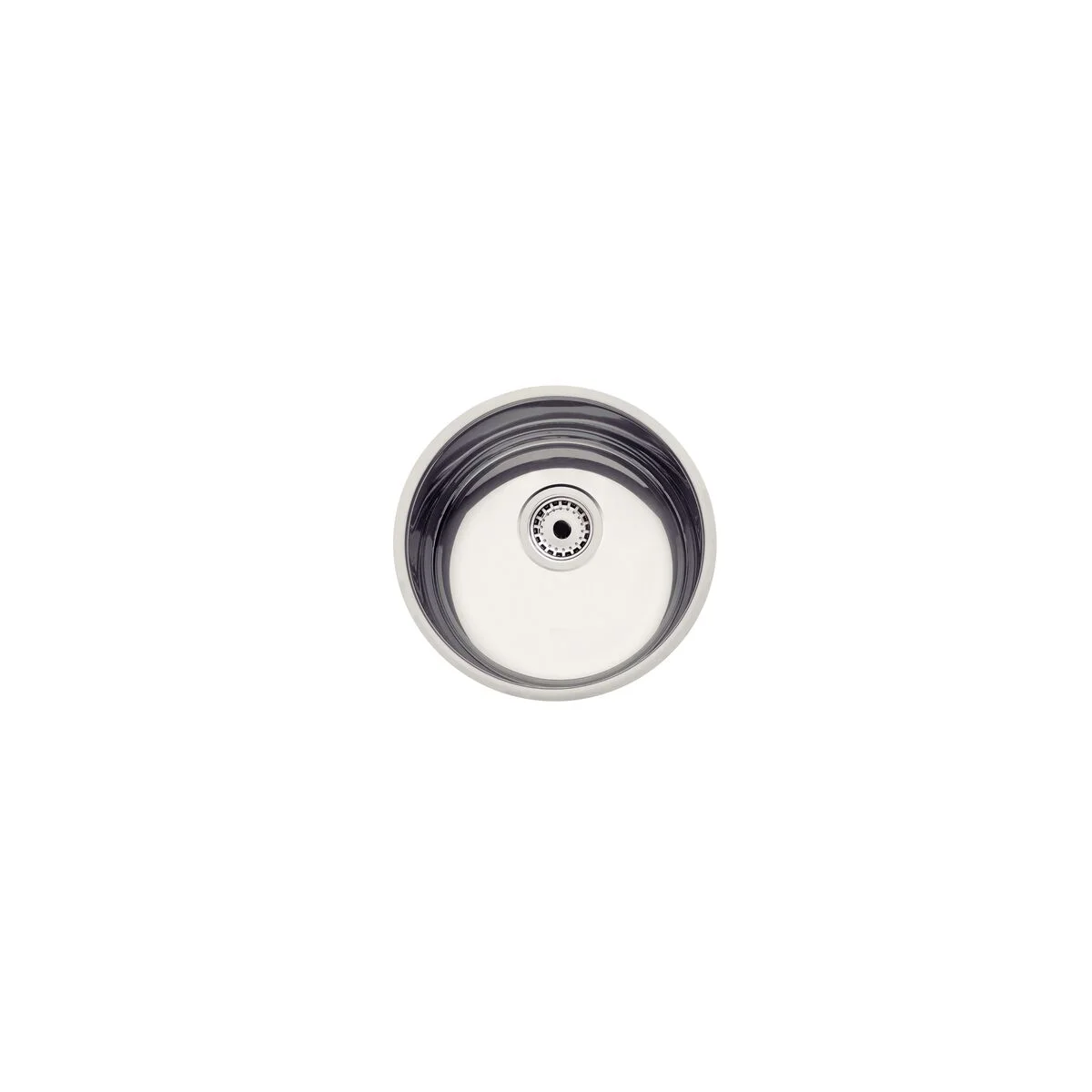 Cuba de embutir Tramontina Luna 30 BL em Aço Inox Polido Ø30 cm