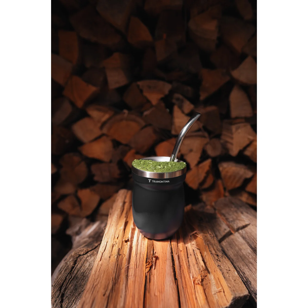 Cuia Térmica Tramontina Preta 240 ml