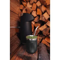 Cuia Térmica Tramontina Preta 240 ml