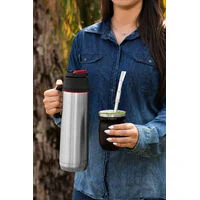 Cuia Térmica Tramontina Preta 240 ml