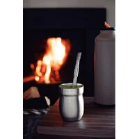 Cuia Térmica Tramontina em Aço Inox 240 ml