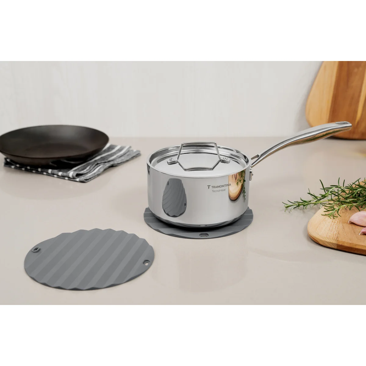 Descanso de Panelas Tramontina Vivace em Silicone Ø18 cm 2 Peças