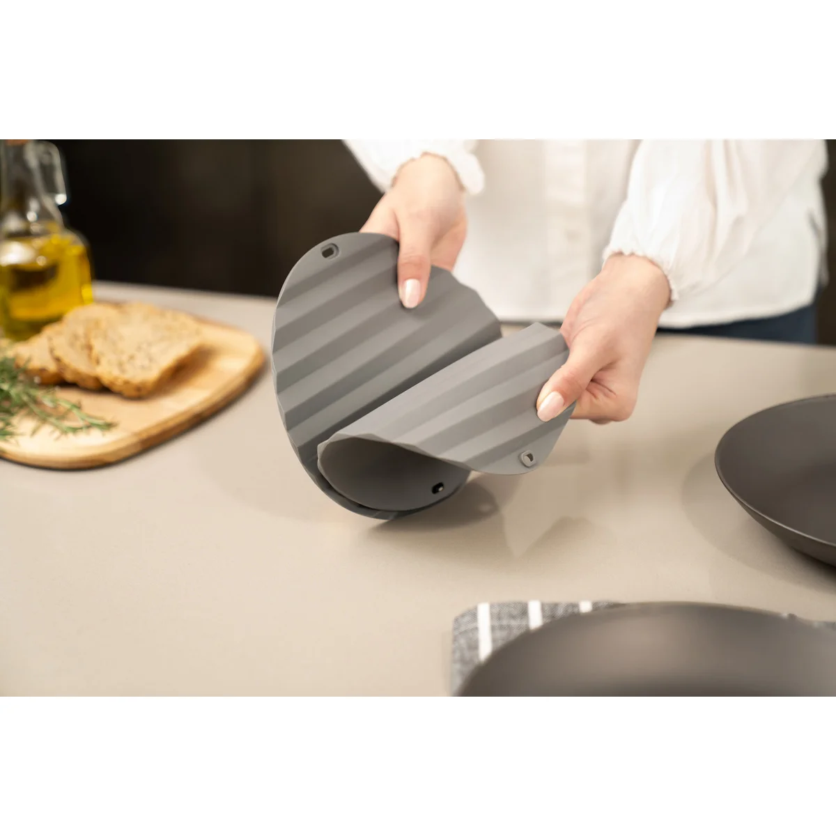 Descanso de Panelas Tramontina Vivace em Silicone Ø18 cm 2 Peças