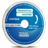 Disco Diamantado Contínuo 4.3/8" Tramontina MASTER Premium