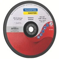 Disco de Desbaste 9" Tramontina MASTER para Aços e Metais