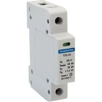 Dispositivo de Proteção Contra Surtos Tramontina TDS 1 P 45 kA 275 V Classe II