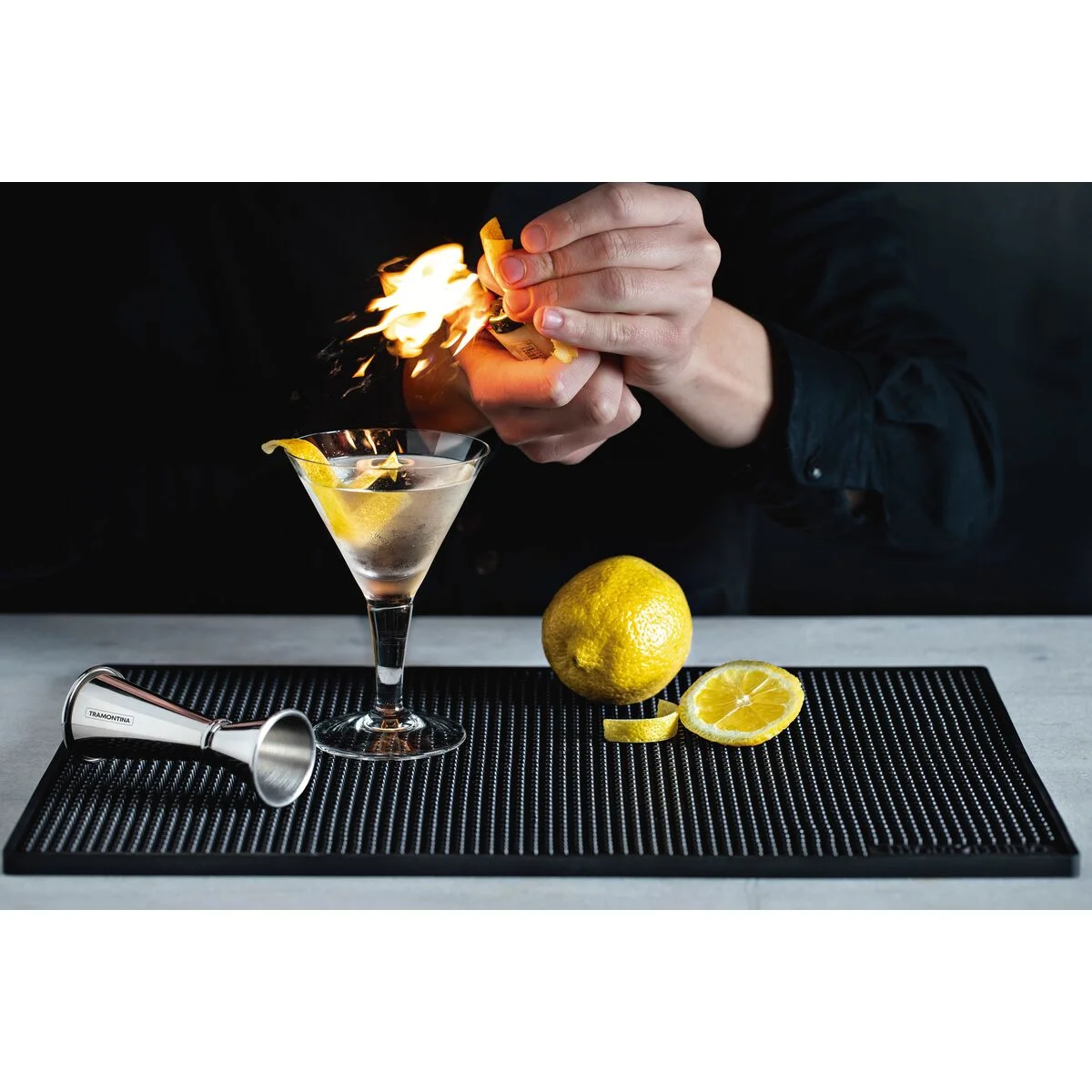 Dosador Tramontina Duplo para Bebidas em Aço Inox 25 e 50 ml
