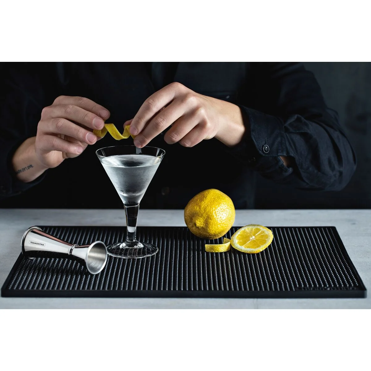Dosador Tramontina Duplo para Bebidas em Aço Inox 25 e 50 ml
