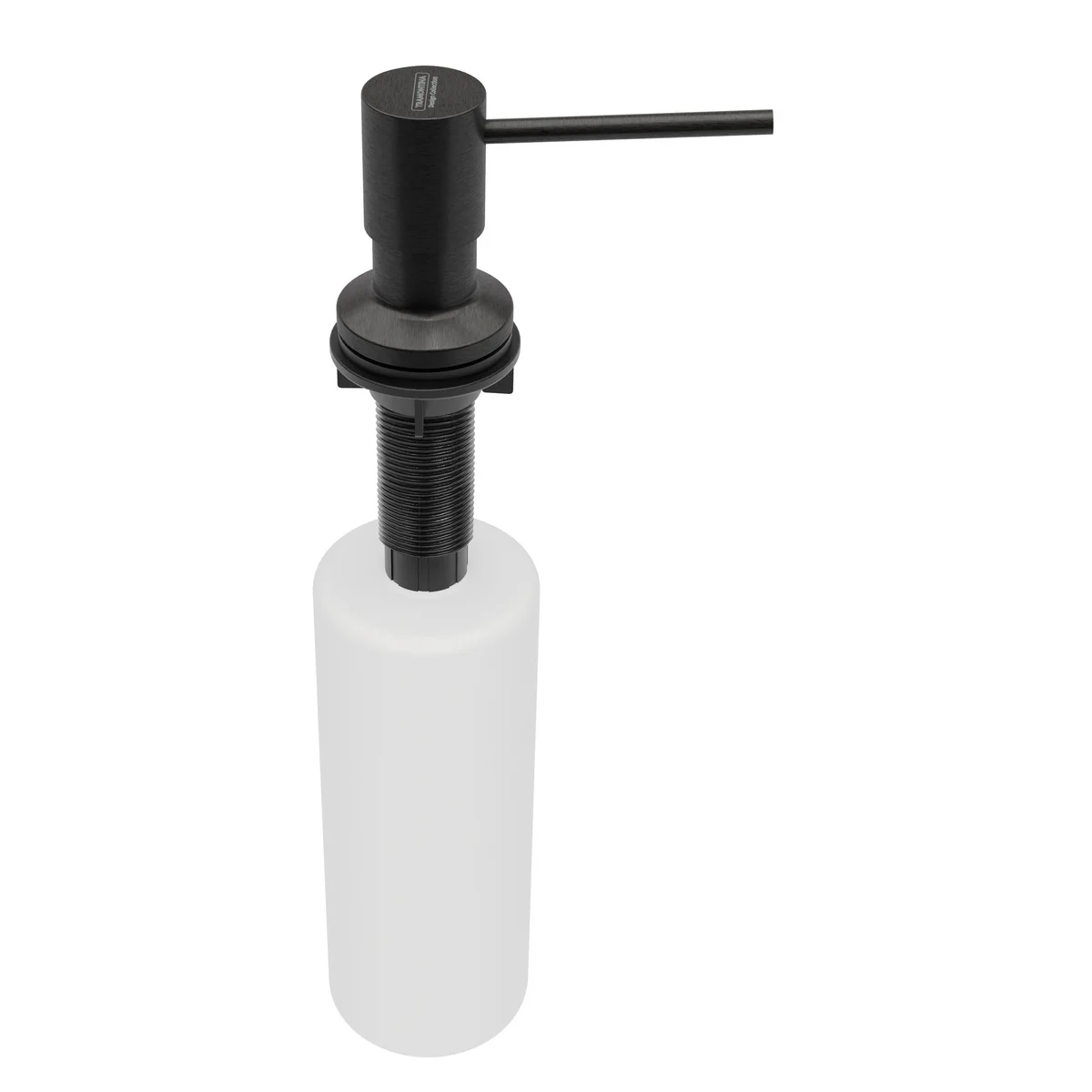 Dosador de Sabão Tramontina Intense Black em Aço Inox com Recipiente Plástico 500 ml