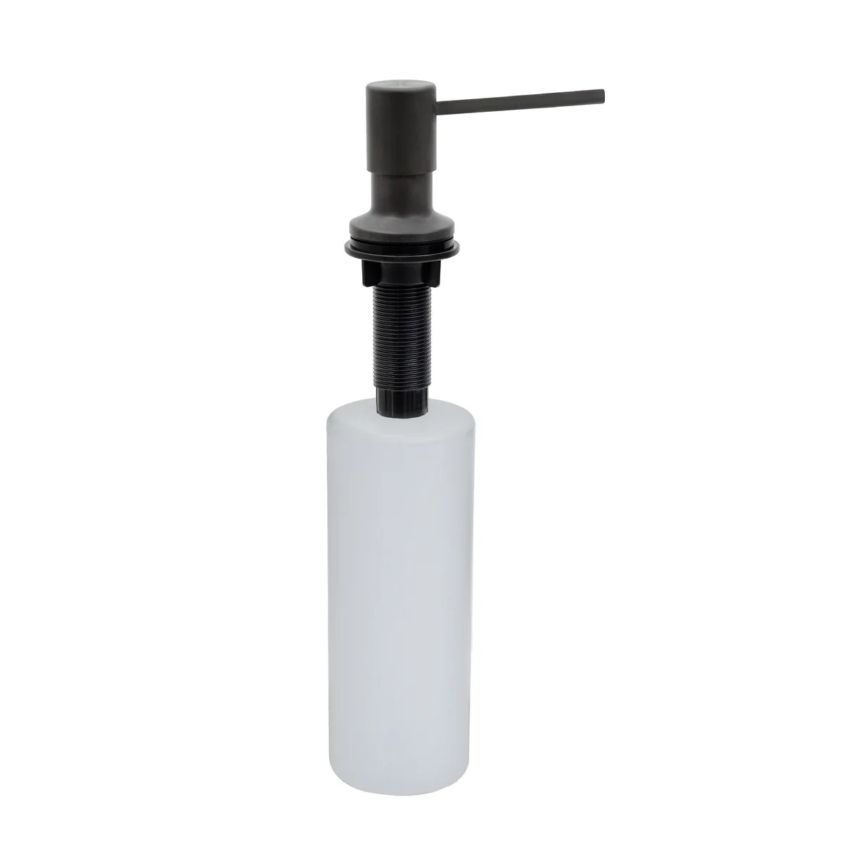 Dosador de Sabão Tramontina em Aço inox Black Matte com Recipiente Plástico 500 ml