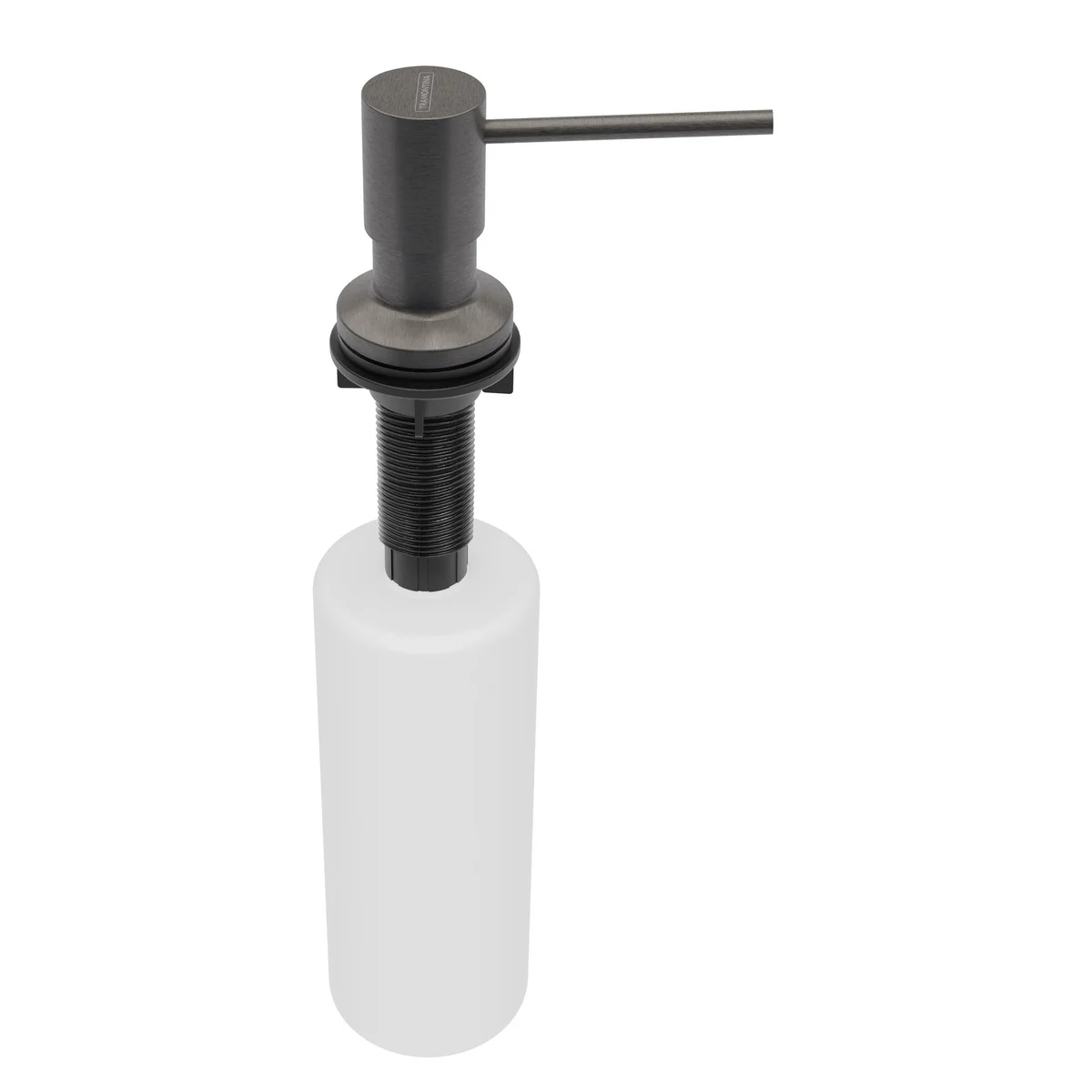 Dosador de Sabão Tramontina em Aço inox Black com Recipiente Plástico 500 ml com Revestimento PVD
