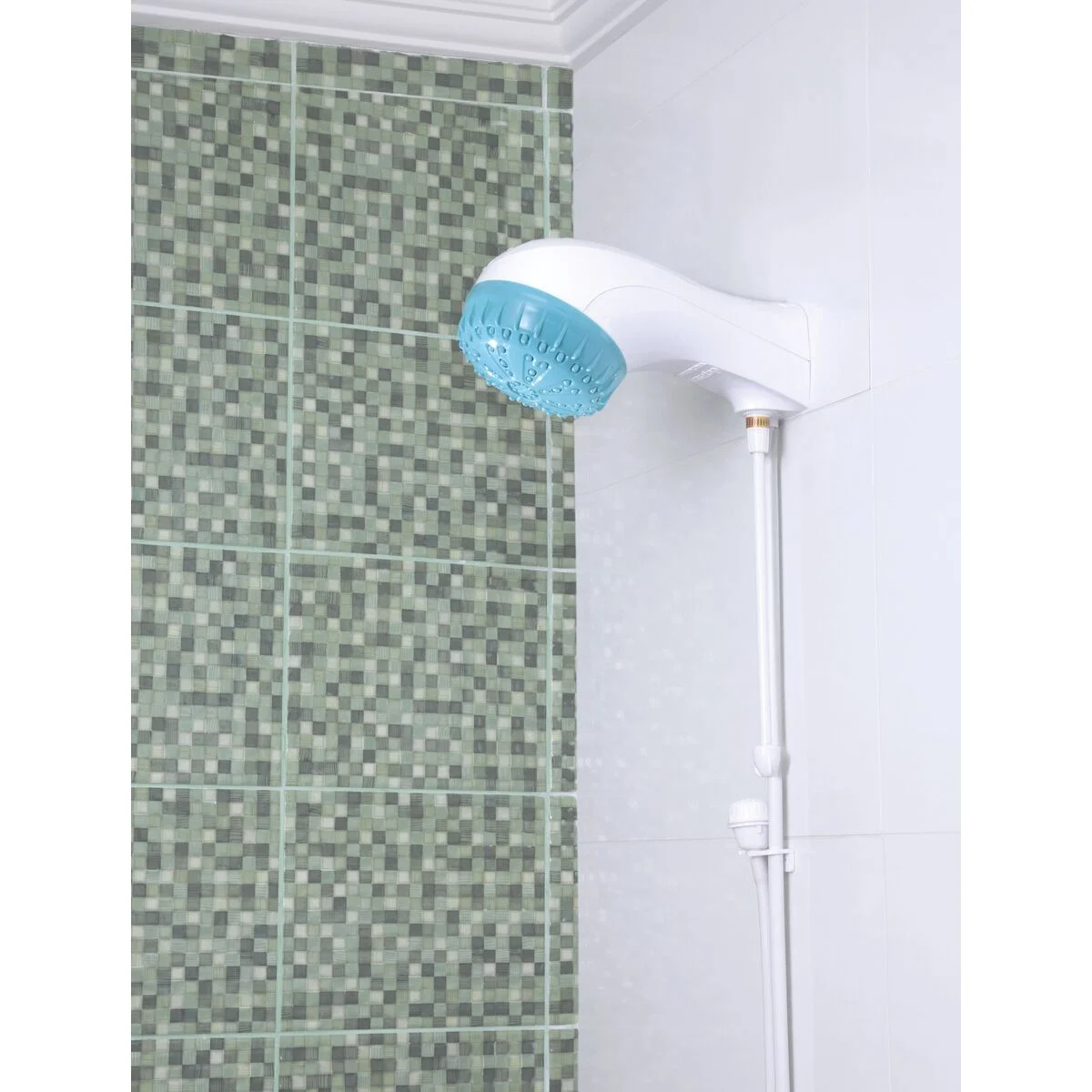 Ducha Eletrônica Tramontina 6500 W 220 V Branca e Verde
