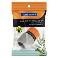 Engate Rápido Tramontina em Plástico para Mangueiras 1/2"