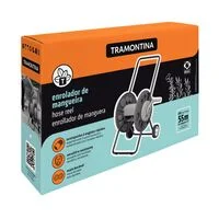 Enrolador de Mangueira Tramontina com Rodinhas