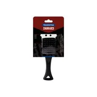 Escova Tramontina Churrasco com Cerdas em Aço Inox e Cabo de Polipropileno Preto 21,6 cm