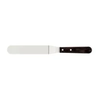 Espátula Confeiteiro Tramontina com Lâmina em Aço Inox e Cabo em Madeira Tratada Polywood Castanho 7"