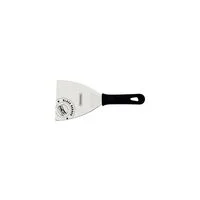 Espátula Tramontina Black Burger com Lâmina em Aço Inox e Cabo de Polipropileno Preto 4"