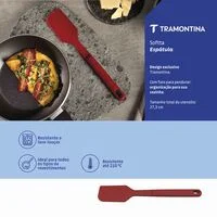 Espátula Tramontina Softta de Silicone Vermelho