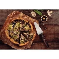 Espátula para Bolo Tramontina com Lâmina em Aço Inox e Cabo em Madeira Tratada Polywood Castanho 5"