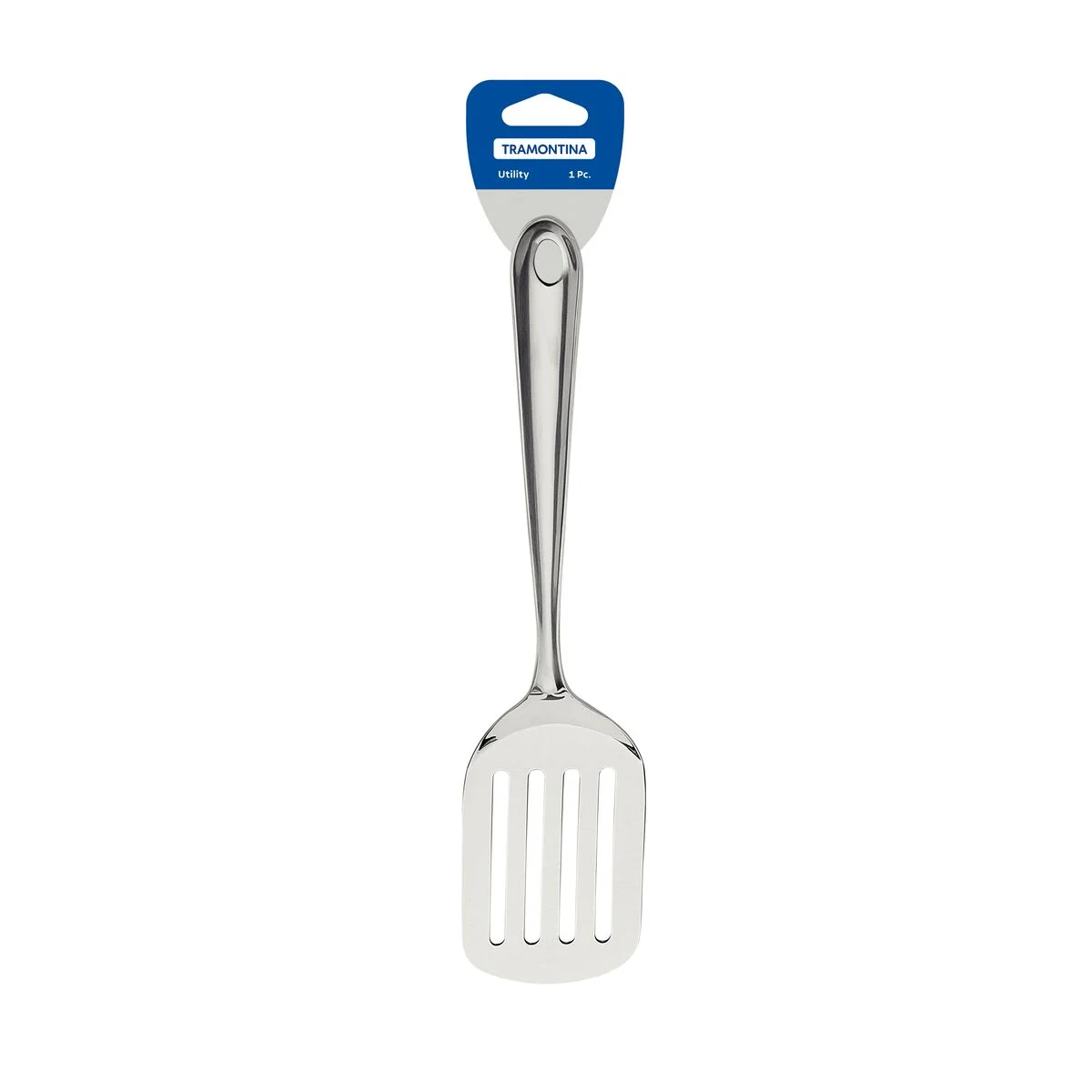 Espátula para Fritura Tramontina Utility em Aço Inox com Blister Individual