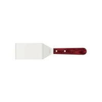 Espátula para Fritura Tramontina com Lâmina em Aço Inox e Cabo em Madeira Tratada Polywood Vermelho 4"