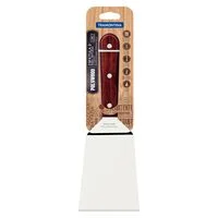 Espátula para Fritura Tramontina com Lâmina em Aço Inox e Cabo em Madeira Tratada Polywood Vermelho 5"