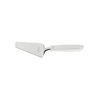 Espátula para Pizza Tramontina Utilità em Aço Inox com Cabo de Polipropileno Branco