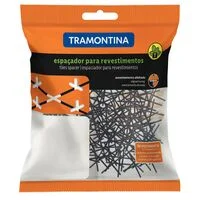 Espaçador Cruzeta Plástico Tramontina 1 mm (Saco com 100 un.)