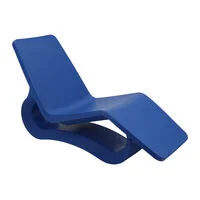 Espreguiçadeira Chaise Tramontina Octo ECO em Polietileno I''m Green Mariner Com Furo
