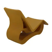 Espreguiçadeira Chaise Tramontina Octo em Polietileno Amarelo Tucano Com Furo