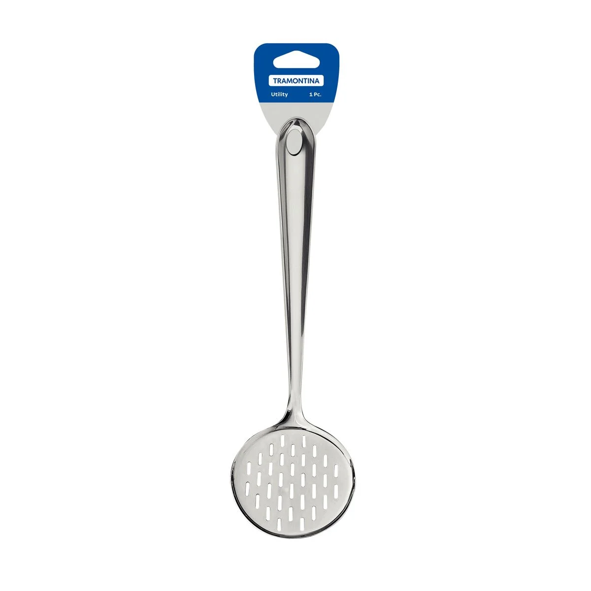Espumadeira Tramontina Utility em Aço Inox com Blister Individual