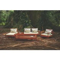 Estofado para Sofá Tramontina Mood em Tecido Impermeável Oliva, Estampado e Mate