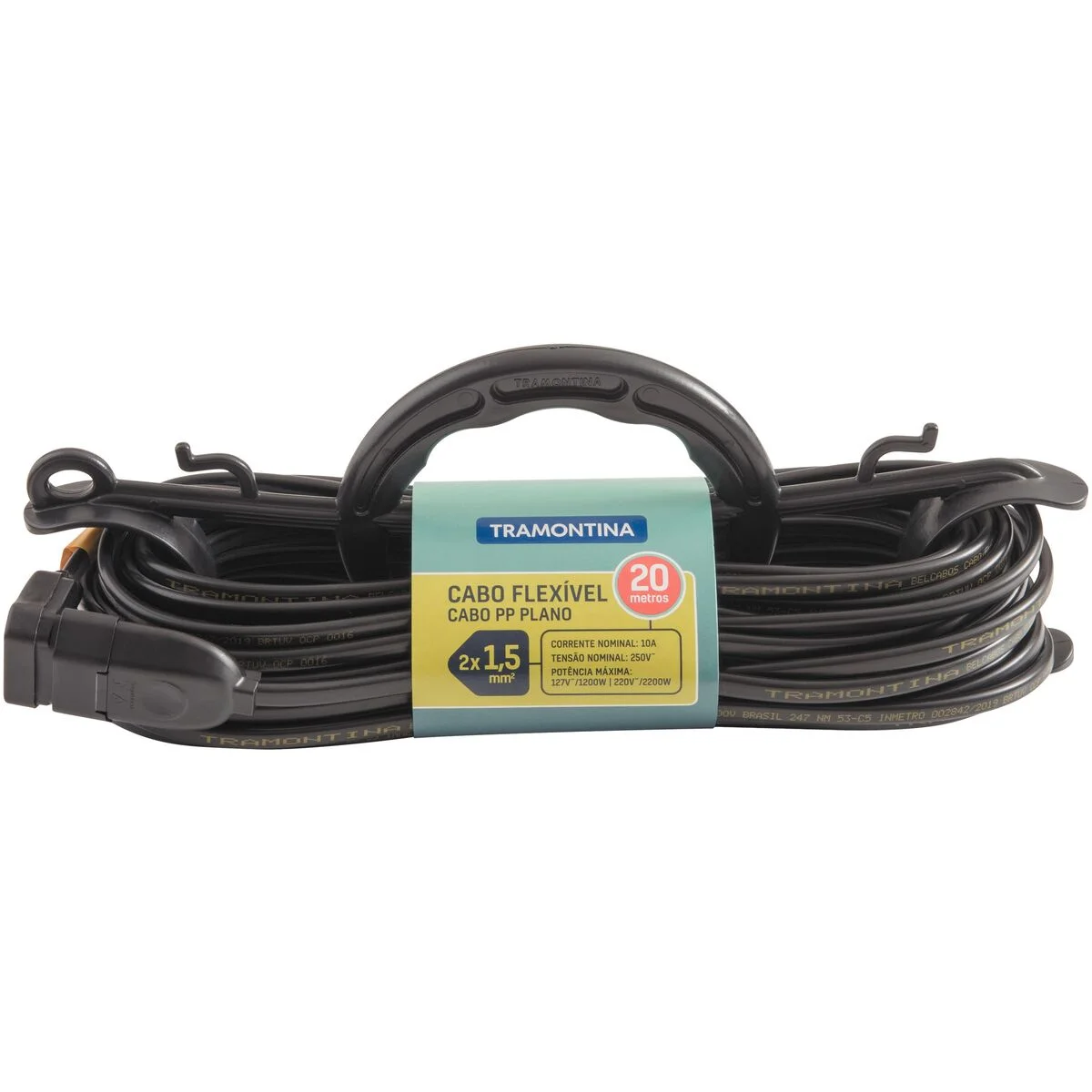 Extensão Cabide 1,5 mm² 10 A Tramontina 20 m