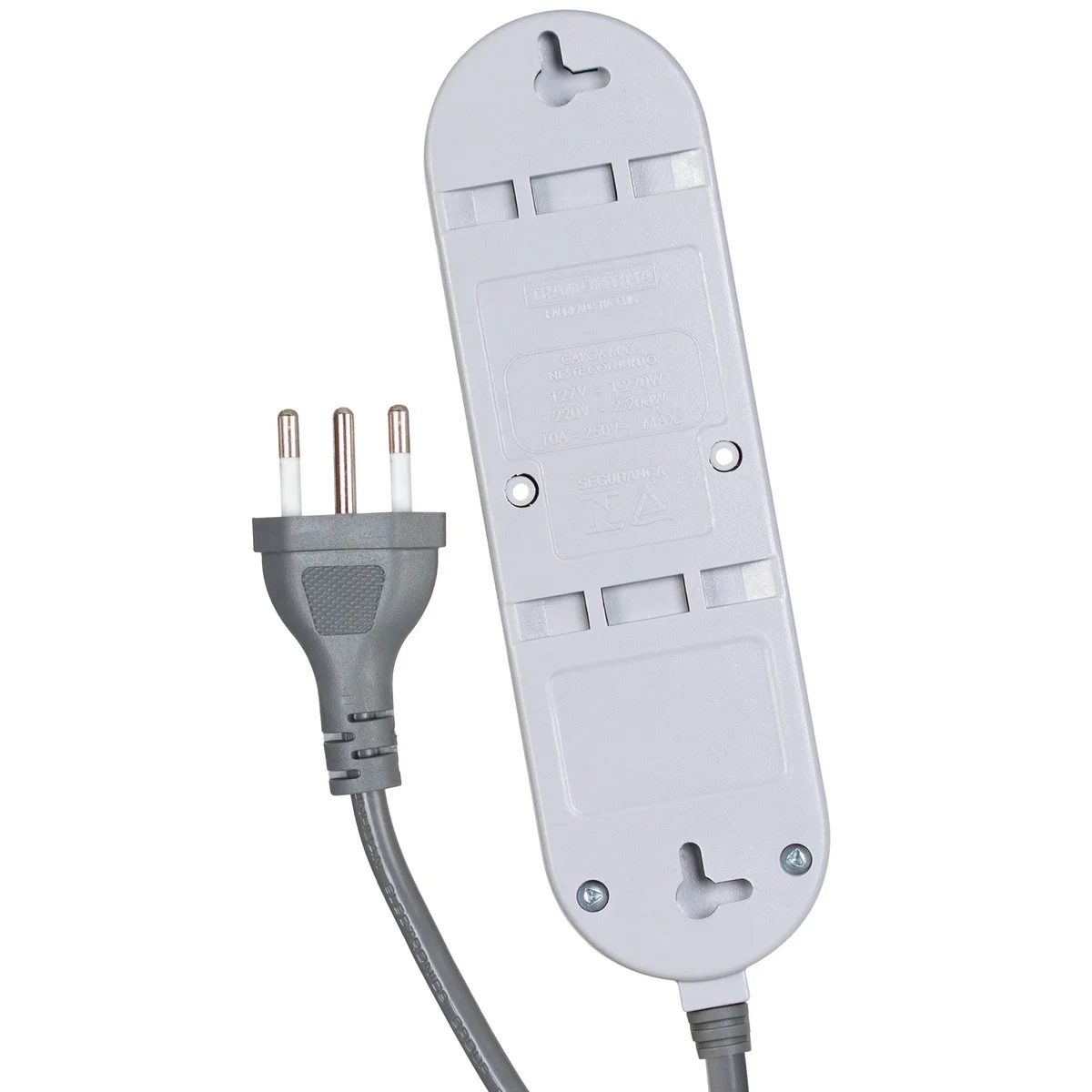 Extensão Múltipla 5 Tomadas 2P+T 10 A 250 V Tramontina 5 m