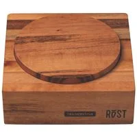 Farinheira Tramontina Rost em Madeira Jatobá Mesclada com Acabamento Óleo 15x15 cm