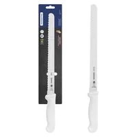 Faca Bolo/Pão Tramontina Profissional Master com Lâmina de Aço Inox e Cabo em Polipropileno Branco 12"