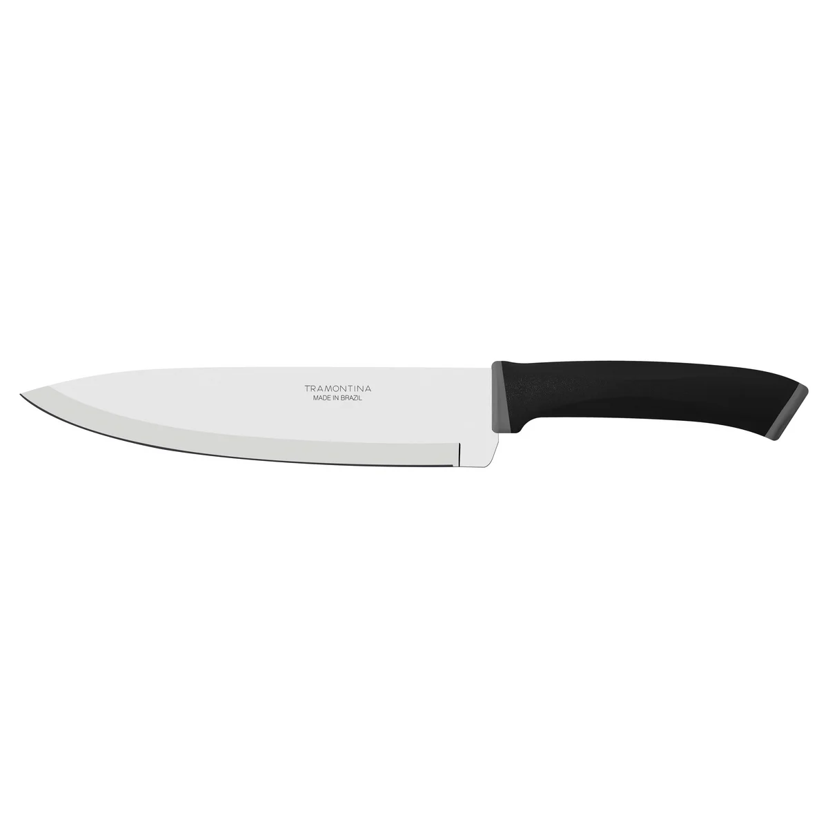 Faca Chef Tramontina Felice com Lâmina em Aço Inox e Cabo de Polipropileno Preto 8"