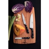 Faca Chef Tramontina Prochef com Lâmina em Aço Inox e Cabo de Policarbonato com Fibra de Vidro 8"