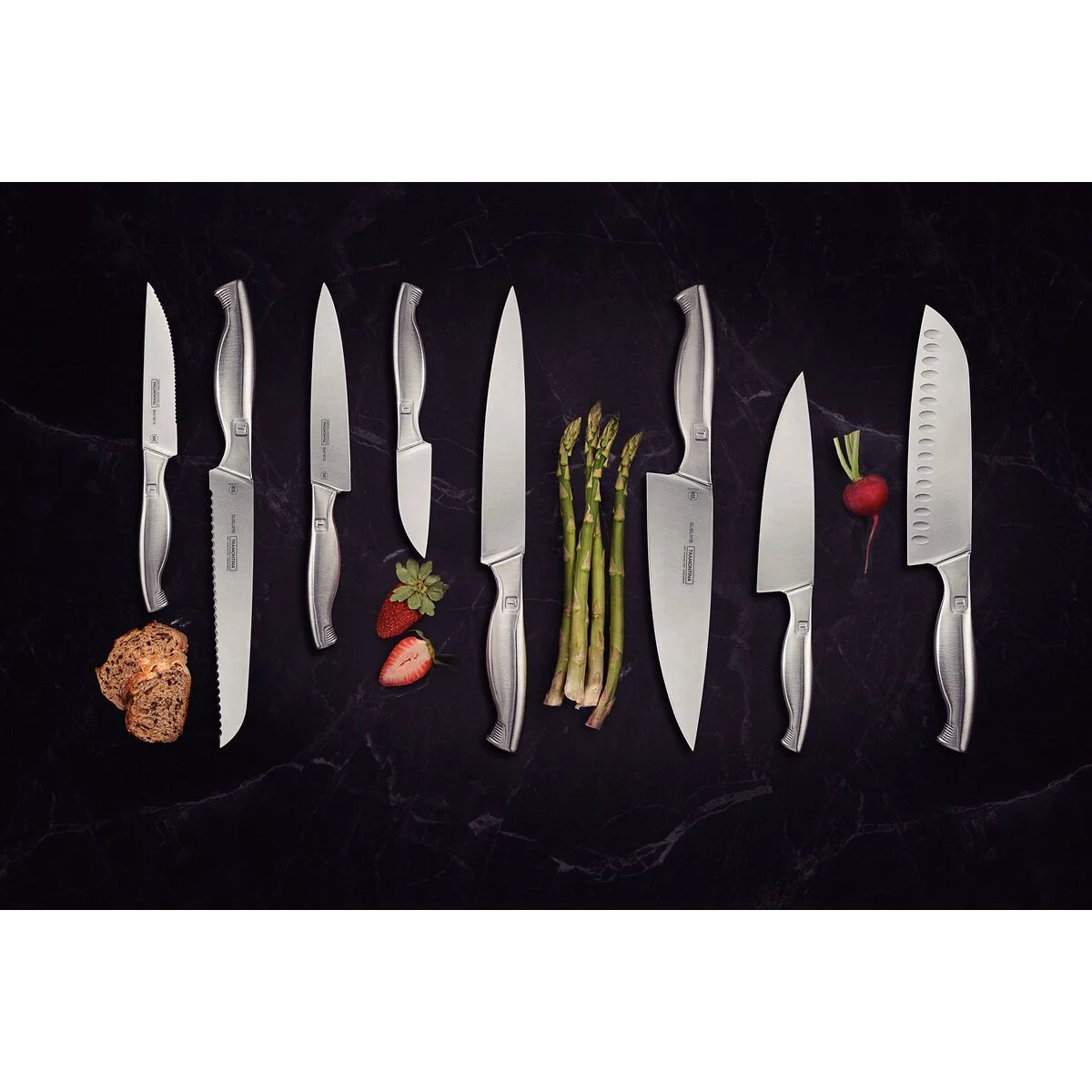 Faca Chef Tramontina Sublime em Aço Inox 6"