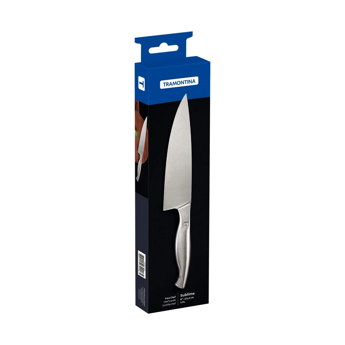 Faca Chef Tramontina Sublime em Aço Inox 6"