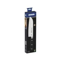 Faca Santoku Tramontina Century com Lâmina em Aço Inox e Cabo em Policarbonato Preto e Fibra de Vidro 7"