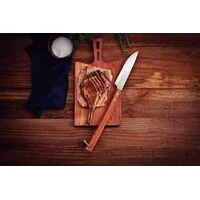 Faca Trinchante Tramontina Churrasco com Lâmina em Aço Inox e Cabo de Madeira 8" 52,6cm